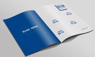 給公司新發(fā)的產品做得一款畫冊,整體藍色風格,偏清爽